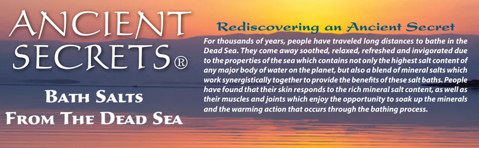 Ancient Secrets Mineral Baths  Aromatherapy Dead Sea  Eucalyptus  32 oz (2 Lbs) 908 G - Ancient Secrets Bath Salts from the Dead Sea