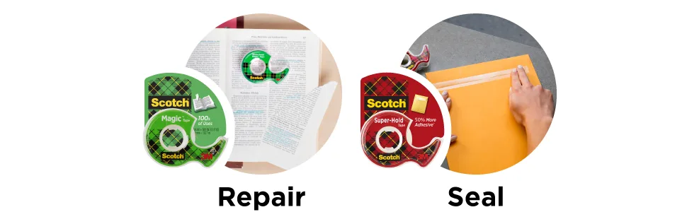 Scotch Brand Magic Tape  Numerous Applications  Cuts Cleanly  Engineered for Office and Home Use  3/4 x 1000 Inches  Boxed  24 Refill Rolls (810K24) - Repair, Seal