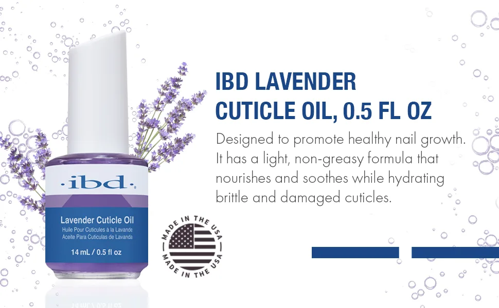 IBD Lavender Cuticle Oil  0.5 oz - IBD Lavender Cuticle Oil, 0.5 oz