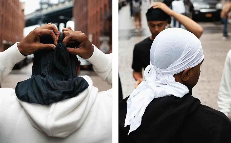 WAVEBUILDER Durag - Black - Durag 4