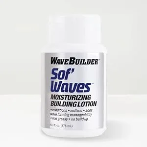 WaveBuilder Sof' Waves Moisturizing Building Lotion | Conditions  Softens Hair to Promote Hair Waves  6.3 fl oz - product information 2