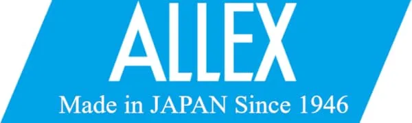 ALLEX Black Scissors All Purpose Sharp Japanese Stainless Steel Blade  Non-Sticking Fluorine Coating Blade for Adhesive Tape  Made in JAPAN - ALLEX scissors