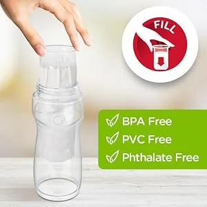 Playtex Baby Nurser Bottle Gift Set  with Pre-Sterilized Disposable Drop-Ins Liners  Closer to Breastfeeding - product information 3