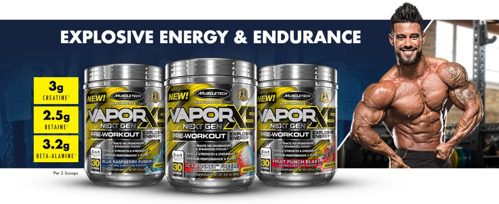 MuscleTech VaporX5 NEXT GEN - product information 1