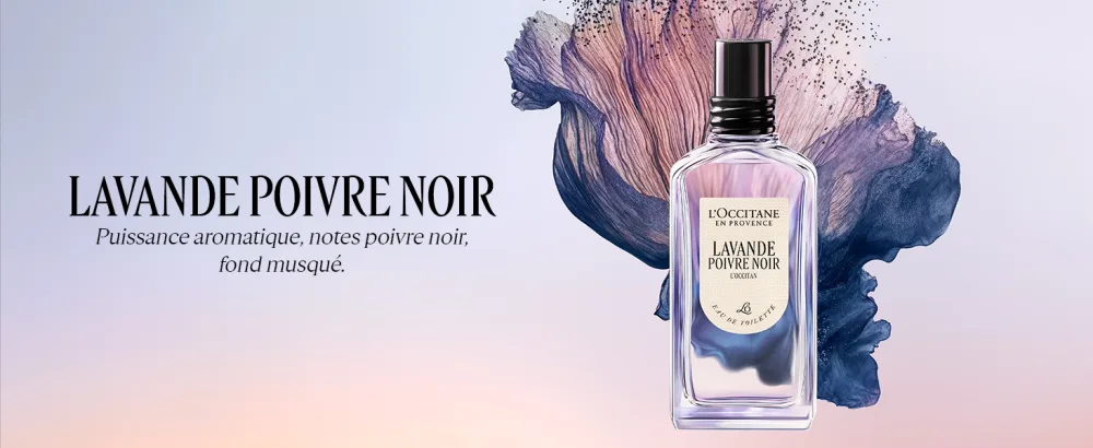 L'OCCITANE Aftershave Balm - Lavender Black Pepper -formerly L'Occitan- Made in France - 75ml - aplus content image