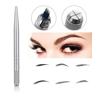  HONMEET 1 Pc Eyebrow Pencil Embroidered Metal Pen - product information 4