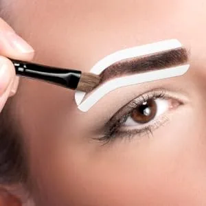 MERRYHAPY MERRYHAPY 12 Sheets Tattoo Auxiliary Artifact Kit Eyebrow Stencil Kit Eyebrow Stencil Kit Eyebrow Stencil Kit Tape Shaping Eyebrow Paper White - product information 4