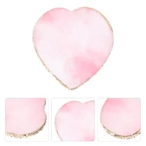  MERRYHAPY MERRYHAPY Manicure Mixing Tray Heart-Shaped Resin Nail Art Palette Practical Nail Art Creations - product information 2