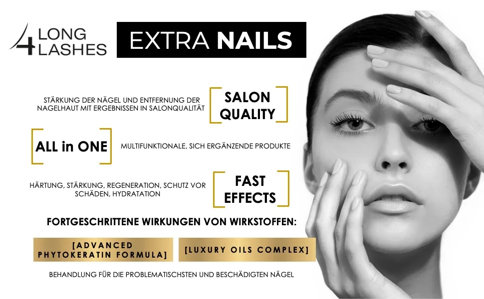  Long4Lashes Long4Lashes Extra Nails Cuticle Cutter 10ml | Cuticle Remover with Express Effect | Soft Cuticles and Neat Nails | Manicure at Home - aplus content image