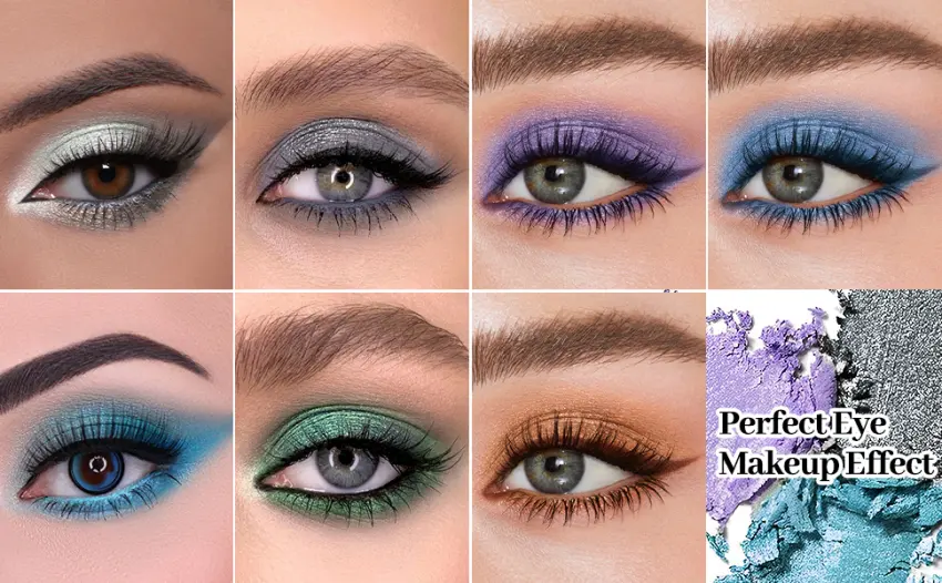  Erinde Erinde Green Glitter Eyeshadow Pencil Waterproof Long Lasting Pearly Cream Pencil High Shiny Metallic Eye Pigment - Eyeshadow Stick