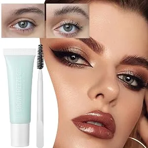 Eyebrow Gel - Long Lasting Eyebrow Fixer - 12ml Quick Dry Long Lasting Hold Natural Water Resistant With Applicator For All Occasions - Texture imperceptible
