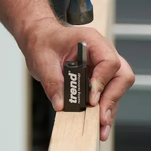 Trend Hinge Recess Squaring Corner Chisel  Quickly Square Up Rounded Corners  C/CHISEL - trend door hinge rounded corner squaring tool chisel