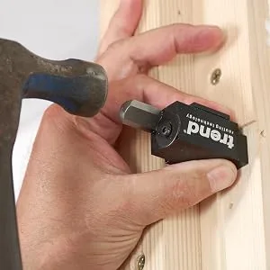 Trend Hinge Recess Squaring Corner Chisel  Quickly Square Up Rounded Corners  C/CHISEL - trend squaring corner chisel for rounding door hinge recesses