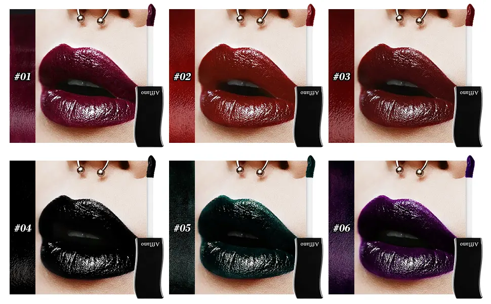  DE'LANCI Lipstick #05 - Maquillage gothique