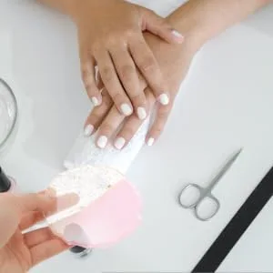  MERRYHAPY MERRYHAPY Nail Art Palette Kit Resin Display Stand Mixing Tray for Home Use - product information 4