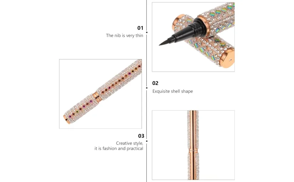  MERRYHAPY MERRYHAPY Eyeliner Pencil Sticker Makeup Pen for Eye Contour - product information 1