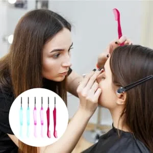  HONMEET 6 Piece Eyebrow Comb Makeup Accessories Practical For Sculpting And Separating Eyebrows - product information 1