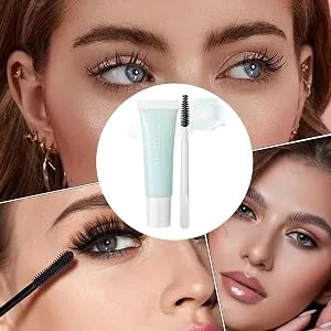 Eyebrow Gel Eyebrow Fixer 12ml Quick Drying Long Lasting Hold Water Resistant Natural With Applicator For All Occasions - Peaux Sensibles