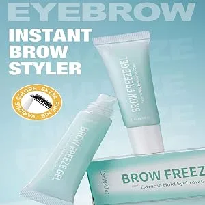Eyebrow Gel Eyebrow Fixer 12ml Quick Drying Long Lasting Hold Water Resistant Natural With Applicator For All Occasions - Prise en main intuitive