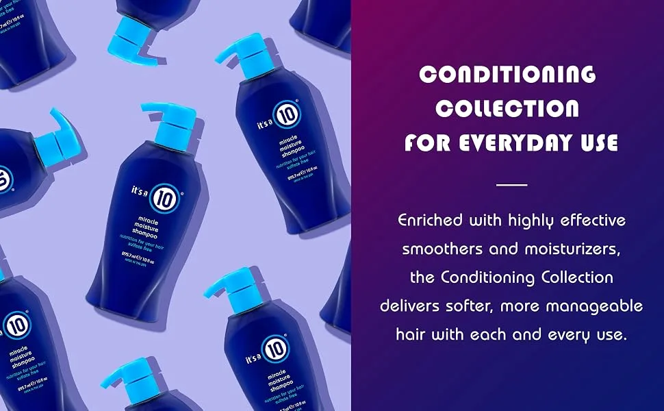 It's A 10 Miracle Moisture Shampoo  10-Ounce Bottle - Moisture Shampoo 10 oz