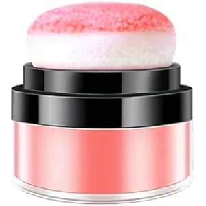  HONMEET Oil Control Cushion Blush Face Blusher Makeup Blush Makeup Cushion Makeup Mineral Blush For Black Women Highlighting Powder - product information 1