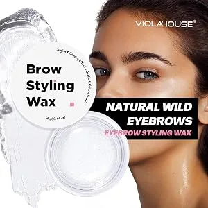 Eyebrow wax clear eyebrow gel | Clear eyebrow shaping wax eye-proof and sweat-proof cosmetics - Holdure durable