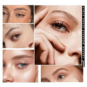 Clear eyebrow gel clear forehead gel - Clear eyebrow shaping wax | Eye-proof and sweat-proof cosmetics - Sculpté sans effort