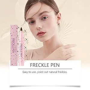  Niktule False Freckle Pen | 3.5g Semi-Permanent Face Makeup Realistic Natural Quick-Drying Makeup for Special Occasions Costumes and Practical Facial Beauty - Polyvalence Moderne et Rétro