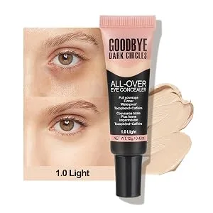  Teksome Full Coverage Concealer Eye Corrector - Lightweight Eye Primer 12g - Long-lasting Liquid Foundation Natural Correcting Makeup - Aide à imperfection, correcteur du visage