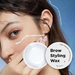 Clear Eyebrow Gel Clear Forehead Gel Waterproof Eyebrow Wax Laminating Gel - Eye Proof Cosmetics Sweat Proof - Application polyvalente