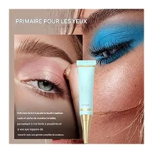 15ml Eye Primer - Long-Lasting Waterproof Base Pore Minimizer | Crease-Preventing Formula Smooth Eye Makeup Foundation Enhances Eyeshadow Vibrance - Base de fard à paupières, base pour fard à paupières