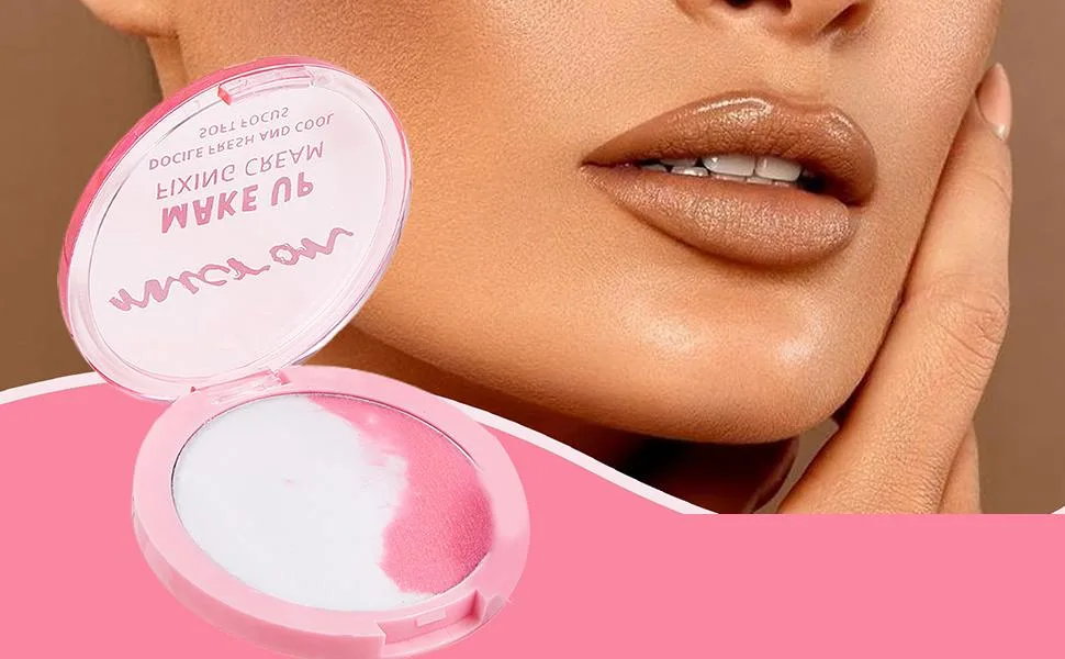  Bexdug Loose Face Powder | Foundation Base - 4.5g Cream Texture Long-Lasting Fixation Oil Control Natural Finish Pore-Correcting Makeup - Poudre Libre Fixante