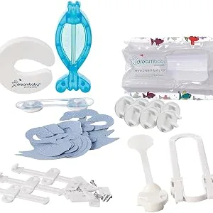 Dreambaby Bathroom Baby Safety Essential Kit - 28 Pieces - Model L7021 - bathroom essential kit set
