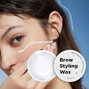  Yorajuy Eyebrow wax clear eyebrow gel waterproof eyebrow styling wax for feathers sweat-proof makeup quick-drying eyebrow cosmetics for home use. - Holdure durable