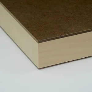 Ampersand Art Supply Hardboard Wood Painting Panel: Museum Series Hardbord  White  8x10 8x10 White - 1-1/2