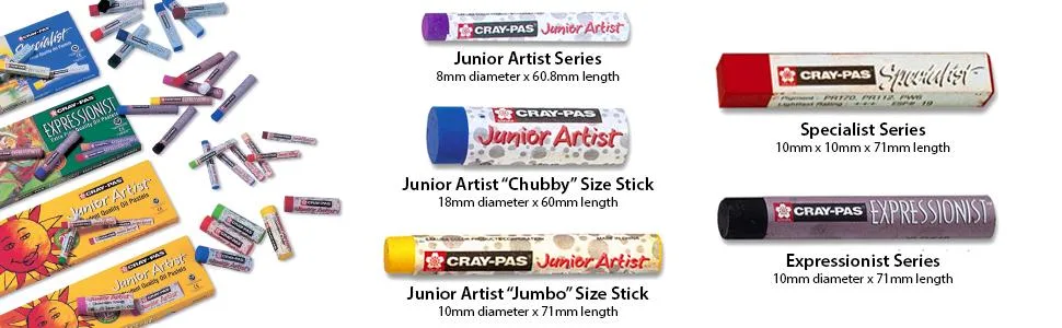 SAKURA Cray-Pas Expressionist Oil Pastel Set - Soft Oil Pastels for Artists - 36 Colors - product information 4