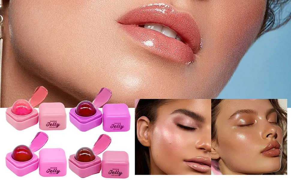 Bexdug Stick Blush Lipstick | Stick Cream Cheeks & Lips Blush | Long-Lasting Moisturizing Color For Women Mom Daughter - Improves Complexion - Stick à Joues Crémeux