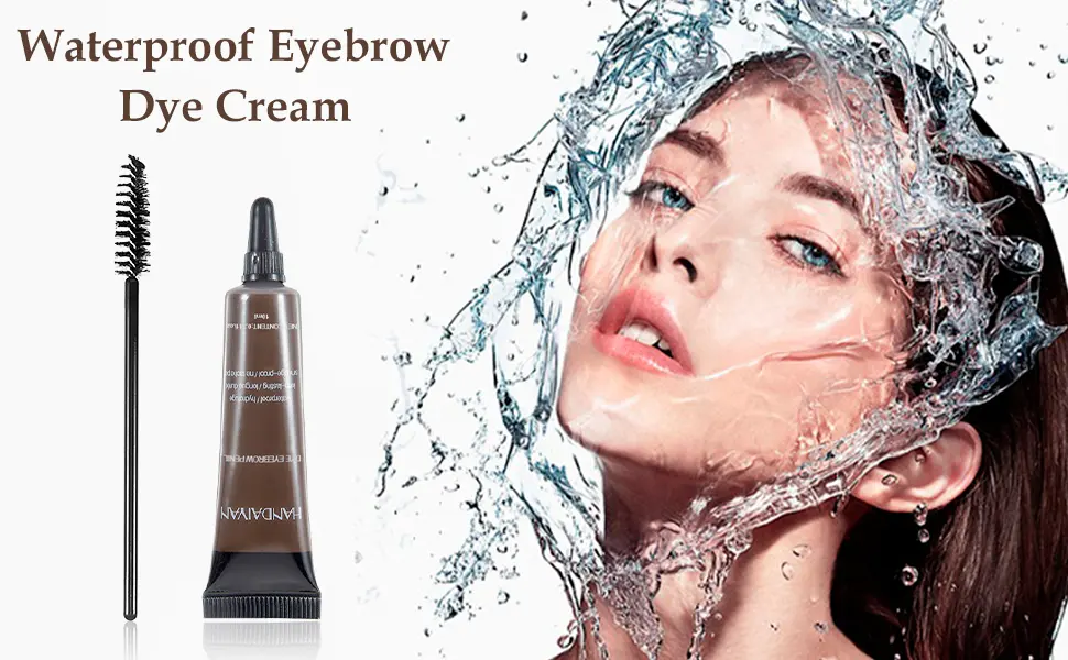  BNOYONERAS Eyebrow Tinting Kit Eyebrow Tinting Professional Eyebrow Makeup Gel Eyebrow Kit Waterproof and Long-Lasting Dark Brown - product information 2