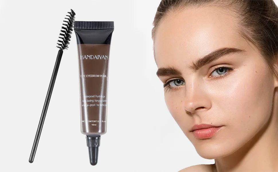  BNOYONERAS Eyebrow Tinting Kit Eyebrow Tinting Professional Eyebrow Makeup Gel Eyebrow Kit Waterproof and Long-Lasting Dark Brown - product information 5