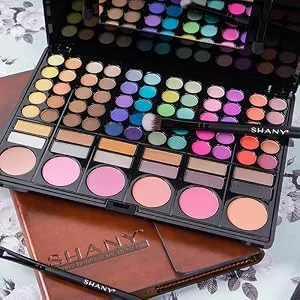 SHANY Cosmetics Natural Fusion Eyeshadow Palette (88 Color Eyeshadow Palette) - 2.15 Ounce - Nude - eyeshadow face palette