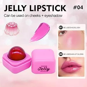  Holdes Lip Blush Stick Lightweight Multifunctional Stick for Lips & Cheeks | Instant Complexion Long-Lasting Jelly Texture Natural Lightweight Makeup Easy Application - Effet naturel sublimé