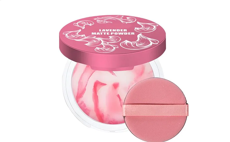  Imtrub Mattifying Powder - Compact Face Mattifying Powder | Light Texture Water Resistant Anti-Shine Primer Concealer Full Coverage Combination to Oily Skin Daily Travel - Poudre Visage Matifiante