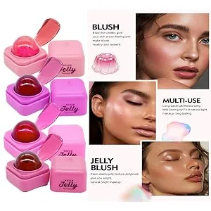  Teksome Blush Lip Stick - Multi-Use Creamy Blush for Face and Eyes | Long-Lasting Moisturizing Color for Women Mothers and Daughters - Improves Complexion - Port agréable toute la journée