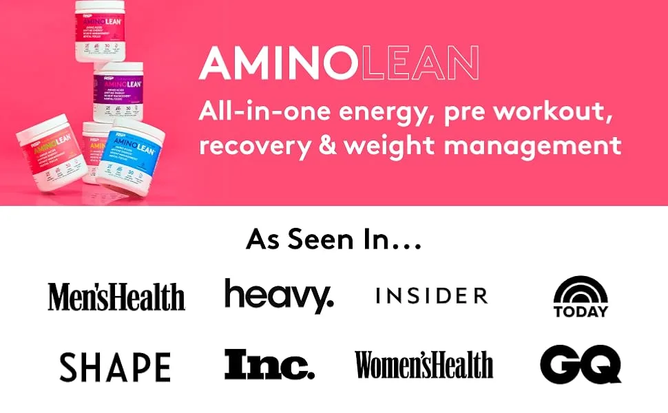 RSP AminoLean Energy Formula - aminolean pre workout for women preworkout powder amino energy bcaa eaa