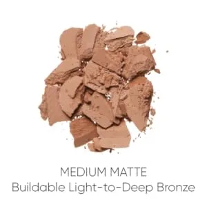 Trish McEvoy Bronzer Refill  Medium Matte  8.5 g / 0.30 oz - bronzer swatch