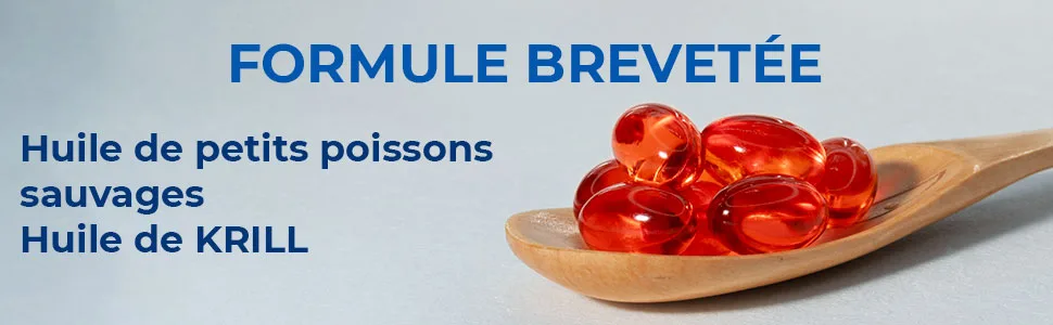  Laboratoires Nutrimea Omega 3 & Antarctic Krill | Wild Fish Oil | Natural Antioxidant | Cognition & Immune System | High Concentration of EPA/DHA & - omega