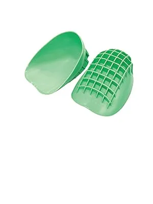 Mueller Sports Medicine Pro Heel Cups  Green  Regular (Sold in Pair) Green Regular (1 Pair) - mueller