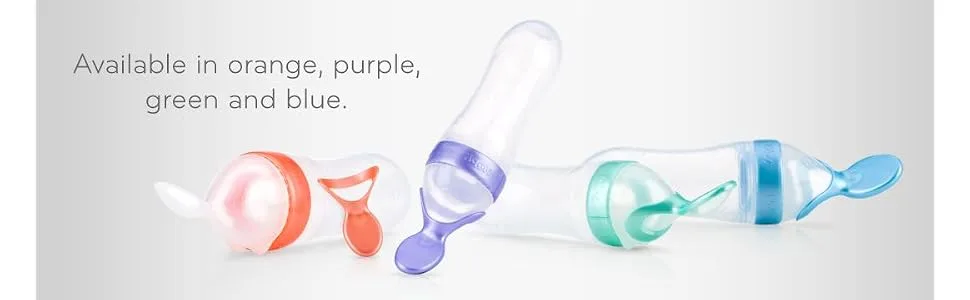 Nuby Natural Touch Silicone Travel Infa Feeder  3 Ounce  Colors May Vary - product information 2