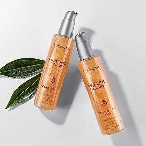 L'ANZA Healing Volume Thickening Shampoo  Boosts Shine  Volume  and Thickness for Fine and Flat Hair  Rich with Bamboo Bodifying Complex and Keratin (10.1 Fl Oz) - product information 4