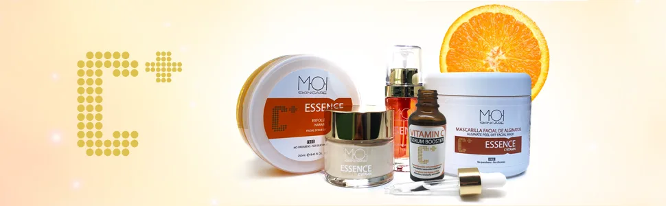  MOI MOISES CAMPO ESSENCE Alginate Revitalizing Face Mask with Vitamin C 150g M O I Skincare - encab essence linea vitamine c